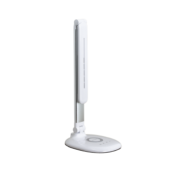 UL613 (белый/серебро. Cветильник настольный 9Вт LED с функ.ночника,регул.темп.света и ур.яркости)