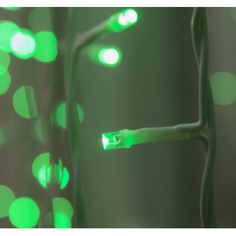 Гирлянда LED Занавес 2*3м, зеленый, 2W LED-760-220V уличная (1080223)