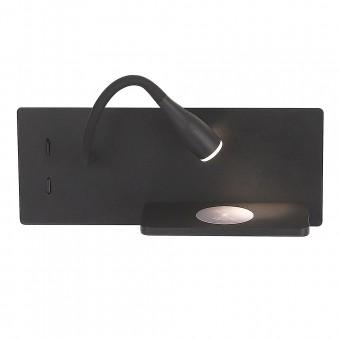 CLT 217W Qi+USB BL Бра (CRYSTAL LUX)