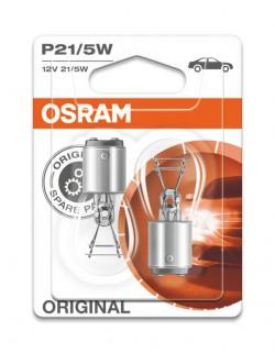 Эл.лампа 7528 Osram AUTO 21/5W 12V BAY15d., лампочка