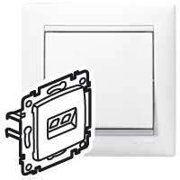 774230 РСП-1 RJ45 кат.5е UTP белая Valena 774230 РСП-1 RJ45 кат.5е UTP белая Valena