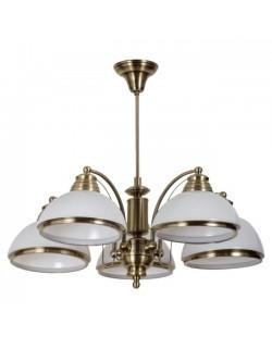 347010605 Фелиция бронза антик 220V 5*60W Е27 Люстра 347010605 Фелиция бронза антик 220V 5*60W Е27 Люстра