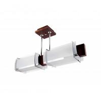 INL-3068C-2 walnut/white Потолочная люстра