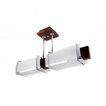 INL-3068C-2 walnut/white Потолочная люстра