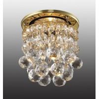 369329 NT золото/прозрачный Встраиваемый IP20 GX5.3 50W 12V CRYSTALS