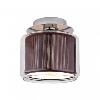 INL-9179C-1 Chrome, Coffe shade Потолочная люстра