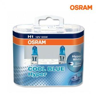 Эл.лампа 62150 CBH Osram AUTO H1 55W 12V (5000К)., лампочка