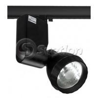 Светильник трековый JL-2020B Track BK HQI-T G12 70W черный с балластом, МГЛ