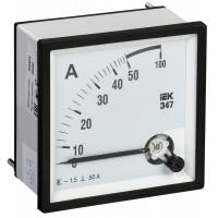 Амперметр Э47 50А кл. точн. 1,5 72х72мм (прямого вкл.)