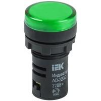 Лампа AD22DS(LED)матрица d22мм зеленый 230В  ИЭК