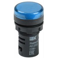 Лампа AD22DS(LED)матрица d22мм синий 230В ИЭК Лампа AD22DS(LED)матрица d22мм синий 230В ИЭК