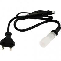 Сетевой шнур 3пр для дюралайта LED-F3W со светодиодами(шнур 0,8м)LD122