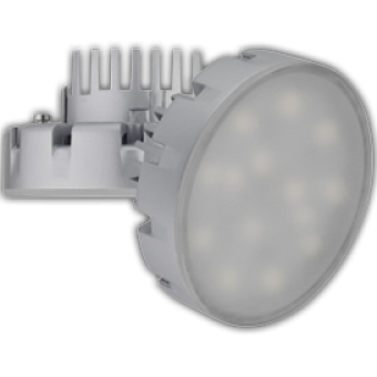 Лампа светодиод.GX53 LED 8,5W 220V 2800К с больш.радиатором 41*75(T5LW85ELC), лампочка