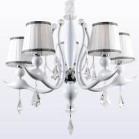 FLAMINGO SP-PL5 BI (WHITE) (CRYSTAL LUX) Люстра