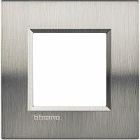 LNA4802ACS LivingLight Рамка прямоугольная, 1 пост, цвет Фактурная сталь LNA4802ACS LivingLight Рамка прямоугольная, 1 пост, цвет Фактурная сталь