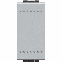 NT4001N LivingLight Выкл. с винт.клемами, 1 мод., цвет алюминий