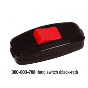 300-003-708 Выключатель для бра красно-черный