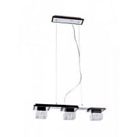 INL-9152P-3 chrome.wengue wood Люстра INL-9152P-3 chrome.wengue wood Люстра