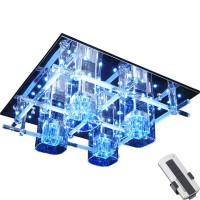 2901886/4C Люстра Хром+пульт (G4 4*20W+LED) 2901886/4C Люстра Хром+пульт (G4 4*20W+LED)