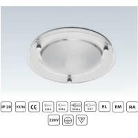 Светильник встр.TL06W-04 EL 2*18  ЭПРА 02249