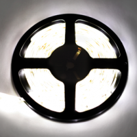 Лента LED.влагозащ.IP65,теп.бел,4.8Вт/м,12В,Экола(60свд/м,h=8мм) 2800К stripPRO (P5LW05ESB)