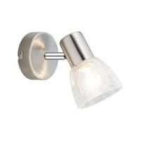 301.45.1 Crackle матовый хром Спот 1*Е14 40W Silver Light 301.45.1 Crackle матовый хром Спот 1*Е14 40W Silver Light