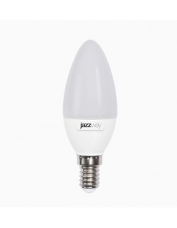 Лампа светодиод.PLED-SP свеча 7W 230V E14 3000К 530lm(2700К)  Jazzway, лампочка