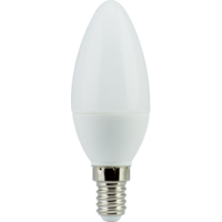 Лампа светодиод.candle LED 6,0W 220V E14 2700К 101*37 свеча(C4LW60ELC), лампочка