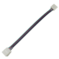 Коннектор LED strip с каб. с 2-мя разъемами 4-х конт. 10мм 15см для ленты RGB (SC41C2ESB) Коннектор LED strip с каб. с 2-мя разъемами 4-х конт. 10мм 15см для ленты RGB (SC41C2ESB)