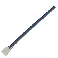 Коннектор LED strip каб. 1 разъем 4-х конт. 10мм 15см для ленты RGB (SC41C1ESB) Коннектор LED strip каб. 1 разъем 4-х конт. 10мм 15см для ленты RGB (SC41C1ESB)
