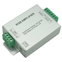 LED усилитель strip RGB 12А 144W 12V (288W 24V) 3 канала (AMP12AESB)