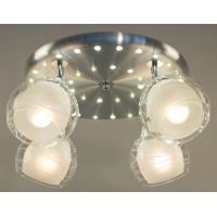 CL158142 Самба + LED Алюм + Хром Люстра