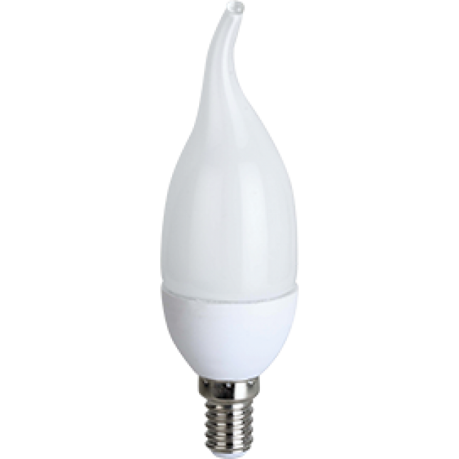 Лампа светодиод.candle LED 8,0W 220V E14 4000К 125*37 свеча на ветру(C4YV80ELC) Premium, лампочка
