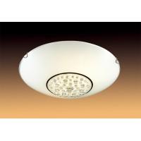 328 SN15 хром/белый/декор хрусталь Н/п светильник E27 3*100W 220V LAKRIMA