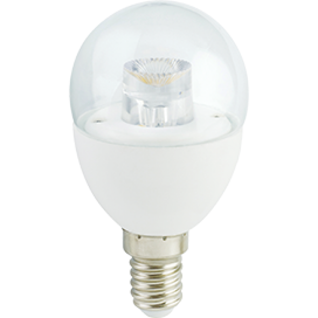 Лампа светодиод.globe G45 LED 7,0W 220V E14 2700К 90*45 прозр.шар с линзой(K4FW70ELC) Premium, лампочка