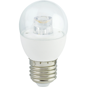 Лампа светодиод.globe G45 LED 7,0W 220V E27 2700К 84*45 прозр.шар с линзой(K7FW70ELC) Premium, лампочка