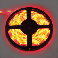 Лента LED.влагозащ.IP65,красная,7.2Вт/м,12В,Экола(30свд/м,h=8мм) stripPRO (P5LR07ESB)