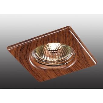 369717 NT12 красное дерево Встраиваемый НП IP20 GX5.3 50W 12V WOOD