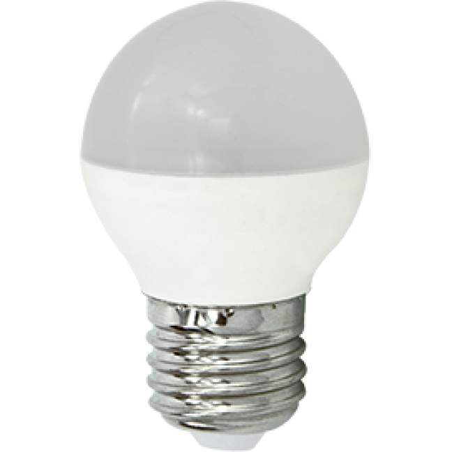 Лампа светодиод.globe G45 LED 8,0W 220V E27 4000К 77*45 шар(K7QV80ELC) Premium, лампочка