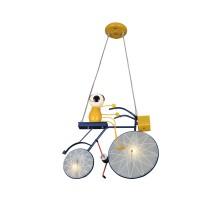 07472 Подвес ВЕЛОСИПЕД Е14 2*40W+Е27 1*40W