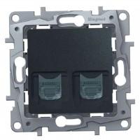 672652 Розетка RJ11+RJ45 кат.5e UTP АНТ ETIKA