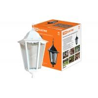 Светильник 6100-25 сад.-парк. шестигранник 100Вт подвес,белый Светильник 6100-25 сад.-парк. шестигранник 100Вт подвес,белый