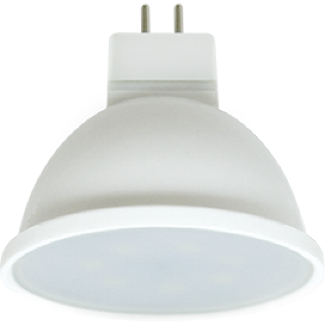 Лампа светодиод.MR16 LED 8W GU5.3 220v 2800K мат.стекло 48*50 (M2UW80ELC) Premium, лампочка