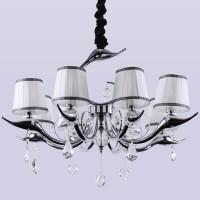FLAMINGO SP-PL8 CROME (CRYSTAL LUX) Люстра FLAMINGO SP-PL8 CROME (CRYSTAL LUX) Люстра