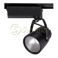 Светильник TR1530 LED COB 30W 2700K трековый черный