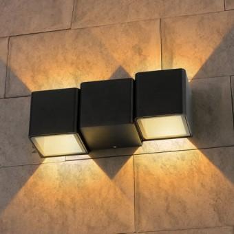 EL-TECHNO 1694 LED черный Уличный светильник
