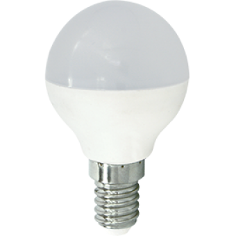 Лампа светодиод.globe G45 LED 8,0W 220V E14 2700К 77*45 шар(K4QW80ELC) Premium, лампочка