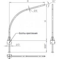 Кронштейн К1К-1,5-1,5-0,1-0,048 оцинк.