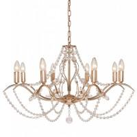 726.58.8 Antoinette люстра подвесная 8хE14х60w золото Silver Light