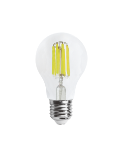 Лампа светодиод.classic А60 LED 8W 220V E27 3000К филамент (Премиум), лампочка